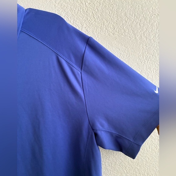 Nike Men Dri-FIT Micro Golf Polo Tee Blue L - Picture 7 of 13
